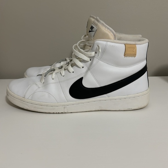 Nike Court Royale 2 Mid Top White Onyx Sneaker Shoes Men's US 13 - Picture 4 of 8